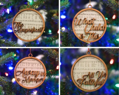 Christmas Carol Ornaments