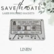 Save the Date Magnets - Cassette Tape