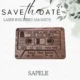 Save the Date Magnets - Cassette Tape
