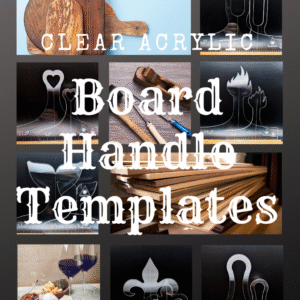 Acrylic Handle Router Templates