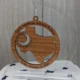 Annular Solar Eclipse 2023 - Wooden Ornament