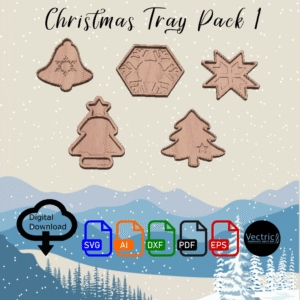 Christmas Serving Tray Pack 1
