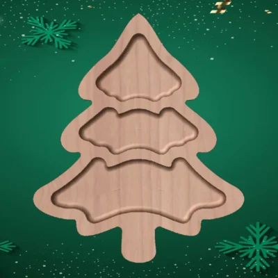 Christmas Serving Tray Pack 2