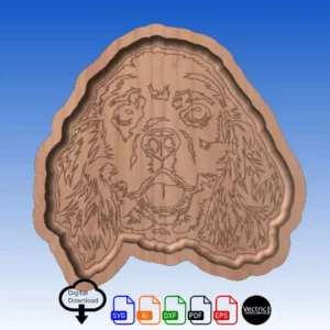 Cocker Spaniel Serving Tray