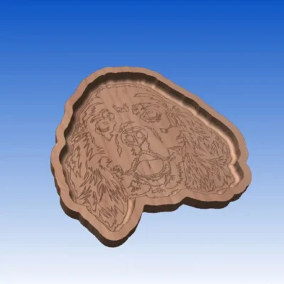Cocker Spaniel Serving Tray