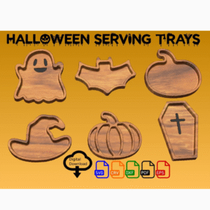 Halloween Serving Trays Vol 1