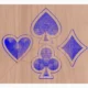 Playing Card Suits Serving Trays