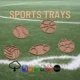 Sports Ball Serving Trays