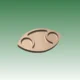 Sports Ball Serving Trays