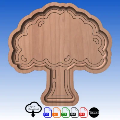 Nutty Serving Dish/Tray Combo Set