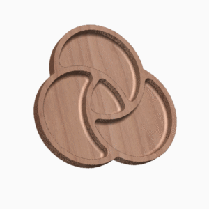 Tri-Circle Serving Tray