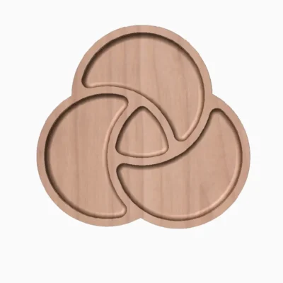 Tri-Circle Serving Tray