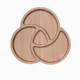 Tri-Circle Serving Tray