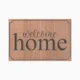 Welcome Home - Sign for the home - Digital vector files (Svg, Dxf, Ai, Eps & Pdf) + Vectric CRV for use with CNC or laser