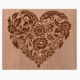 Decorative Floral Heart