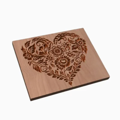 Decorative Floral Heart