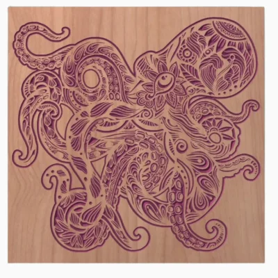 Giant Octopus CNC file