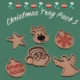 Christmas Serving Tray Pack 3