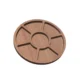 Circle trays with six sections
