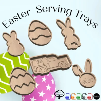 Easter Serving Trays