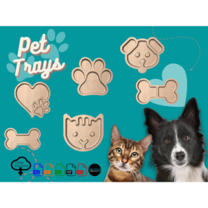 Pet Serving Tray Pack 1