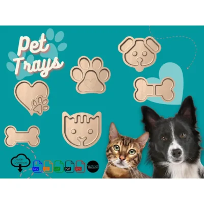Pet Serving Tray Pack 1