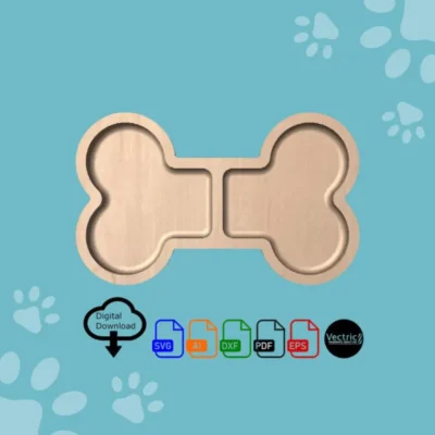 Pet Serving Tray Pack 1