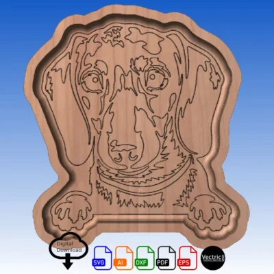 Dachshund Serving Tray