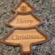 Christmas Tree Three-Section Serving Tray