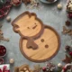 Snowman Bamboo Serving Tray
